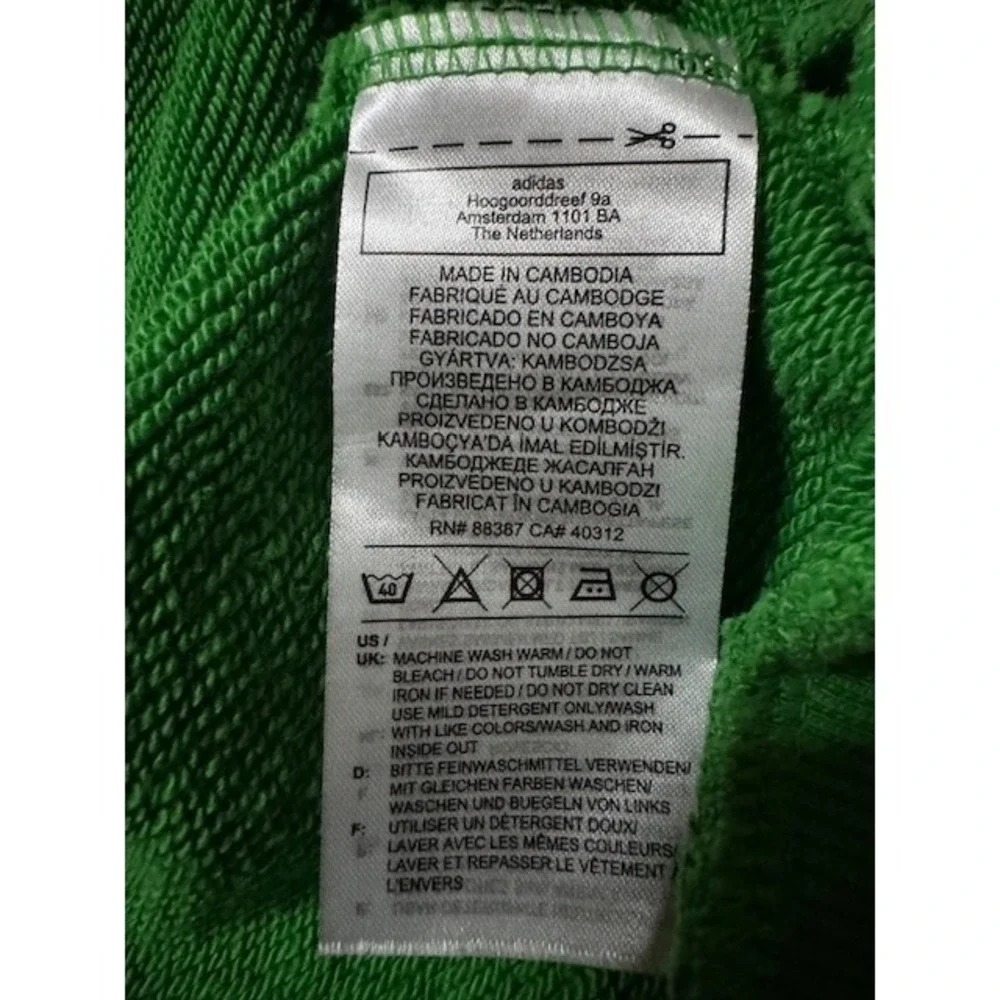 Adidas Men's S Geometric‎ Graphic Print Pullover Hoodie Sweatshirt